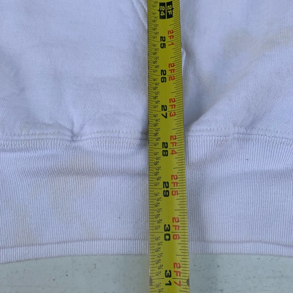 Vintage 90s Nike Air embroidered center swoosh spell out Hoodie Size XXL - Picture 7 of 9